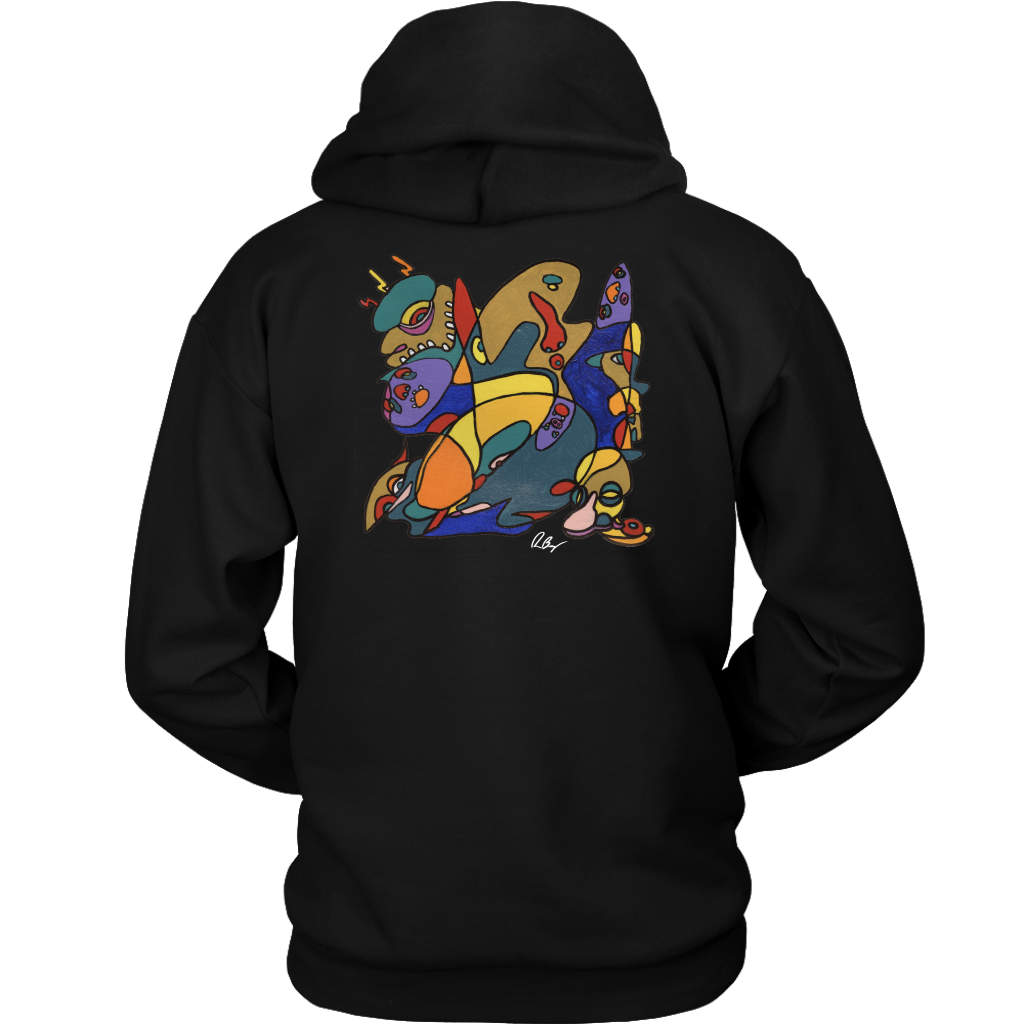 HUES Hold da Tune Unisex Pullover Hoodie