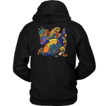 HUES Hold da Tune Unisex Pullover Hoodie