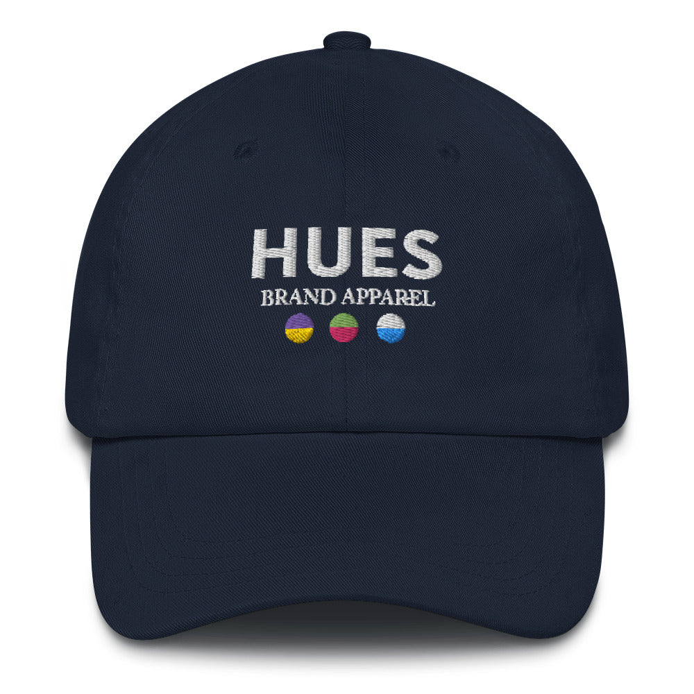 HUES Brand Logo Embroidered Cap